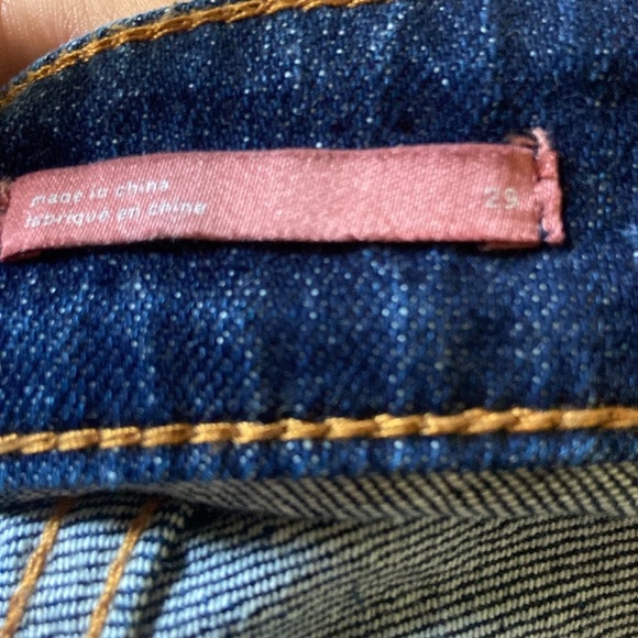 Anthropologie Pilcro The Bow Boyfriend Jean Sz 29 - Picture 5 of 7